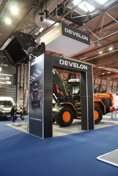 New Develon Wheel Loader for Waste Handling Work